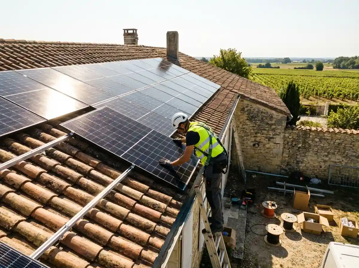 Installation de Panneaux Solaires Blanquefort